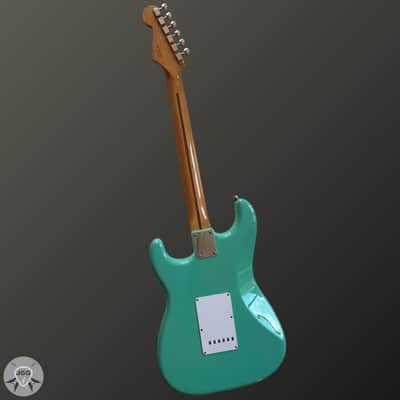 Fender Vintera '50s Stratocaster Sea Foam Green - Fender Gig Bag - Very Good+ Condition image 12