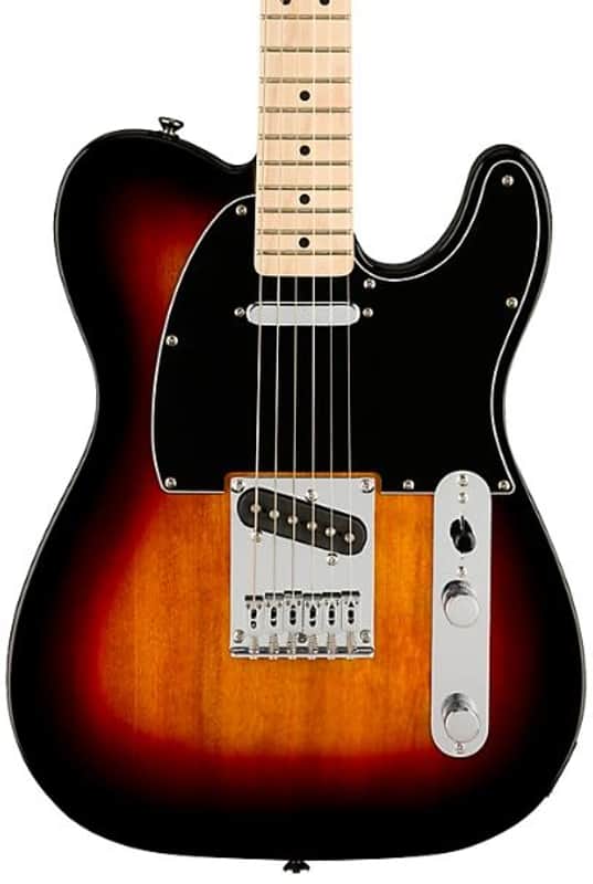 Squier Affinity Telecaster Maple Neck (3-Color Sunburst) - No Case image 1