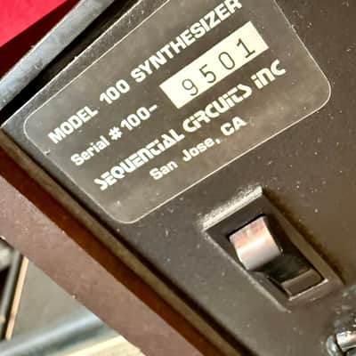 Sequential Circuits PRO-ONE c 1980’s - SCI original vintage analog synth pro 1 synthesizer USA image 4