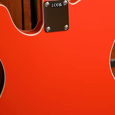 Fender Made in Japan Traditional '60s Telecaster Custom Fiesta Red Electric Guitar image 15