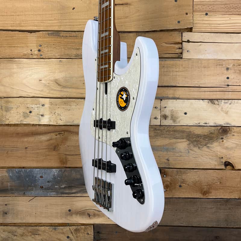 Sire Marcus Miller V8 4-string Bass Guitar - White Blonde, 11 lbs