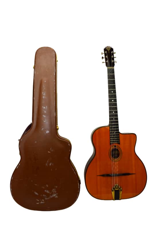 Gitane DG-250 Professional Gypsy Jazz Acoustic Guitar, Natural (Pre 2010) w/ Case image 1