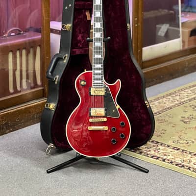 2010 Gibson Custom Les Paul Custom - Translucent Red image 1