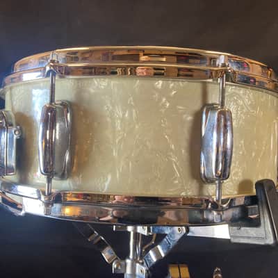 Slingerland – 5x14" Artist Model (Radio King) 3-Ply 8-Lug Snare Drum 1963–1968 – Marine Pearl. Gene Krupa?!? image 8
