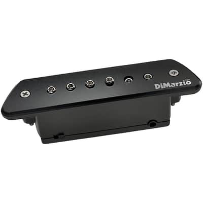 DiMarzio DP234 The Black Angel Acoustic Pickup - Black image 3