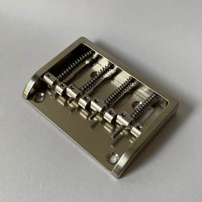 Gibson Grabber & G3 Style Replacement Bridge - Vintage Nickel Finish image 1