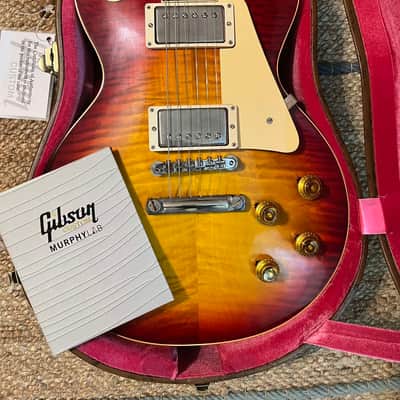 Gibson Custom Shop Murphy Lab '59 Les Paul Standard Reissue Ultra Light Aged Factory Burst image 14