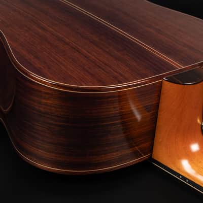 2012 Lakewood Deluxe Series J-32 Baritone - Natural High Gloss | German Custom Jumbo Baritone Acoustic Guitar 48mm Nut Width L.R. Baggs Anthem Pickup | CoA OHSC image 17