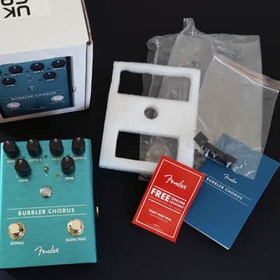 (NEW) Fender Bubbler Chorus & Vibrato - Teal image 1