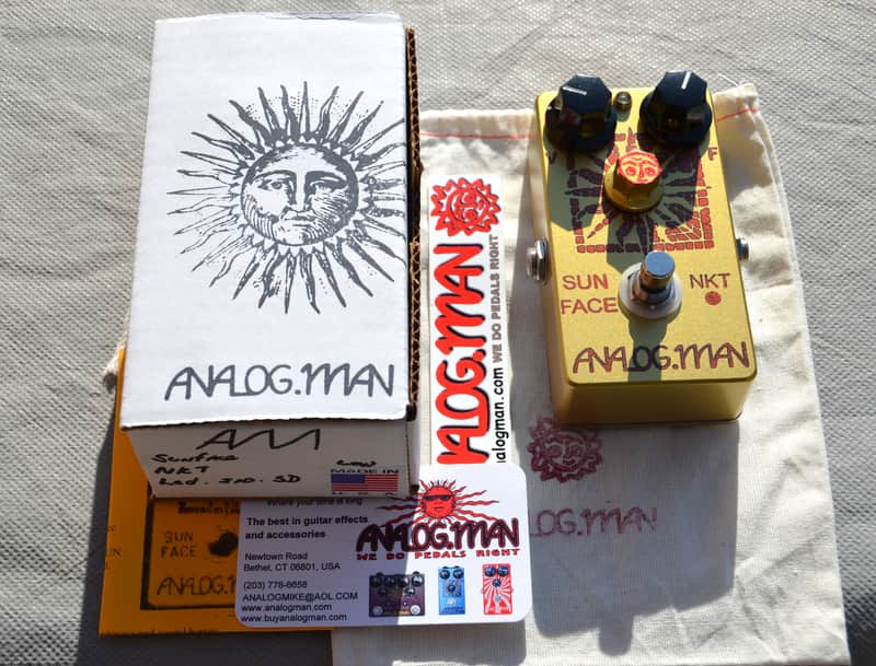 Analogman Sun Face NKT Red Dot Germanium Fuzz Sunface image 1