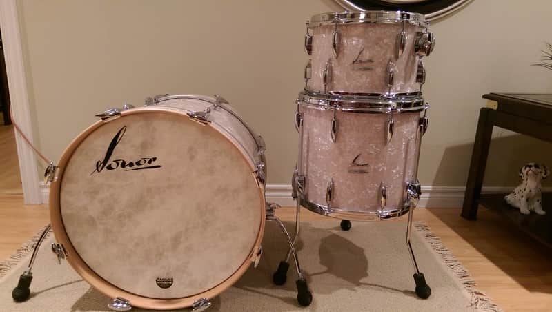 Sonor Vintage Series Three20 12x8" / 14x14" / 20x14" Drum Set image 1