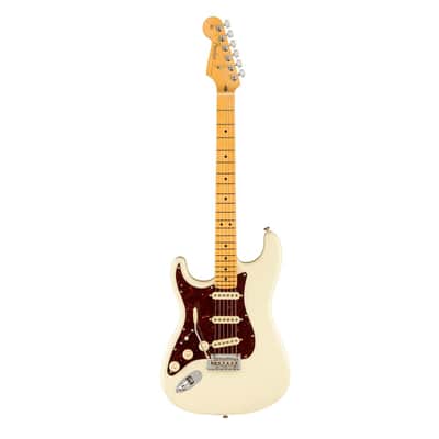 Fender American Professional II Stratocaster Left-Handed Electric Guitar, Maple Fingerboard, Olympic White image 7