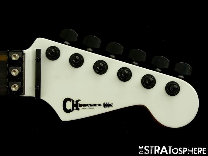Charvel Pro Mod Plus San Dimas HH FLOYD ROSE NECK TUNERS Caramelized Maple EBONY