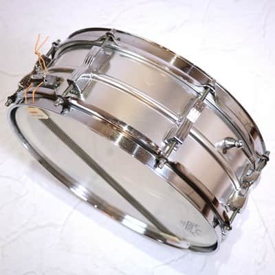 Ludwig Ludwig 1960s Acrolite Radick 14h x 5h Aluminum Snare Drum (08/31) image 4