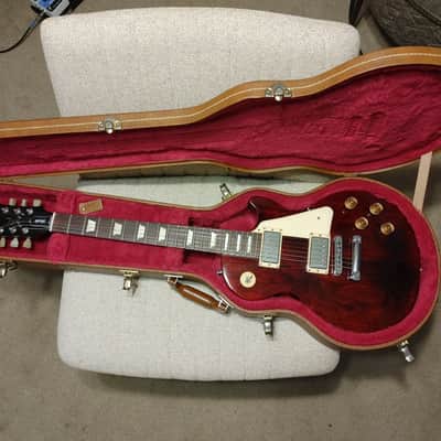 Gibson Les Paul Studio T with Chrome Hardware 2016 - Wine Red image 6