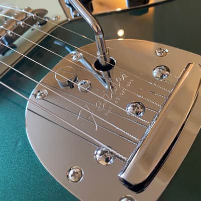 Fender Japan Limited Edition Jaguar FSR Sherwood Green USA Pickups, Alder Body Rosewood Board MIJ image 6