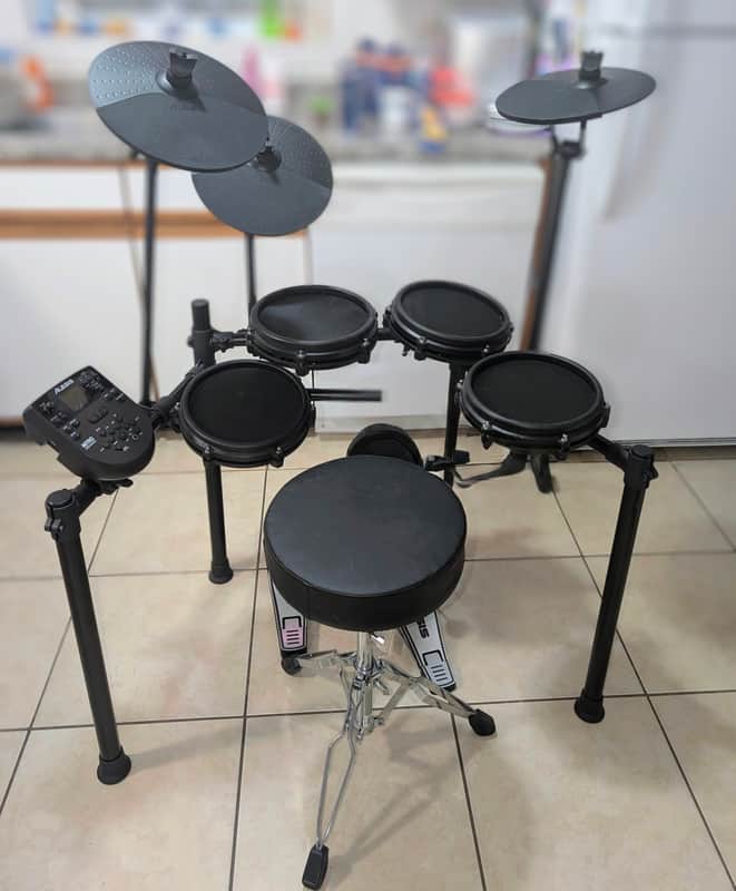 Alesis DM7X Kit Advanced Electronic Drum Set 2010s - Black image 1