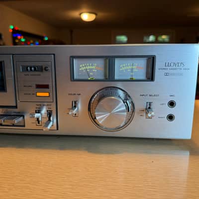 Vintage Lloyds H249 Cassette Deck Stereo Tape Player FRESHLY Serviced X Rare🔥🎶 image 6