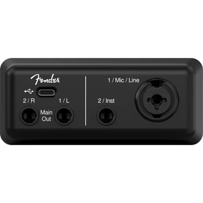 Fender AudioBox GO | 2x2 USB-C Audio Interface | Compact Mobile Recording image 2