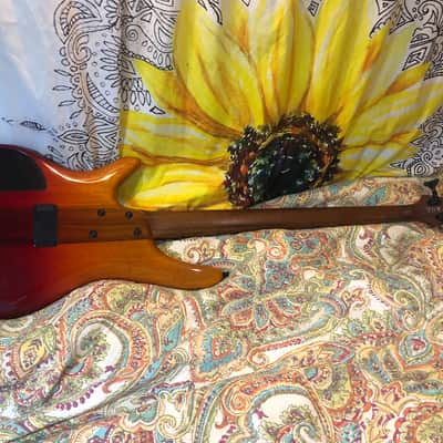 Ibanez SR870 Electric Bass Guitar Active Autumn Leaves Gradient w Case image 5
