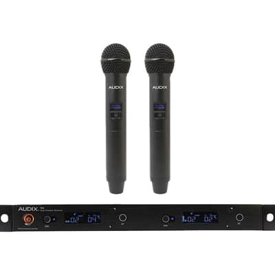 Audix AP62 OM2 2-Channel Wireless Microphone System with 2x H60/OM2 Handheld Transmitters