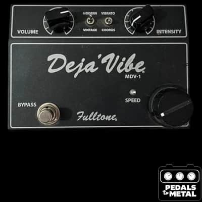 Fulltone Mini Deja Vibe MDV-1 2014 - Black - X18954 image 2