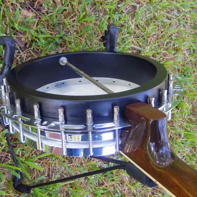 Vintage Iida Model 235 'Masterclone' 5-string Banjo with Case image 20