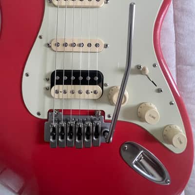Fender American Ultra Luxe Vintage '60s Stratocaster HSS 2025 - Present - Fiesta Red image 9