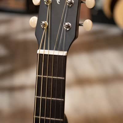 Yamaha APXT2 3/4-Size Thin-Line Cutaway Acoustic/Electric Guitar - Black with Gig Bag image 5