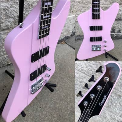 GAMMA Custom Bass Guitar G22-02, Epsilon Model, October Pink image 14