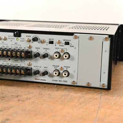 TOA BG-1030 5-Channel Mixer/Amplifer CG01QYY image 7