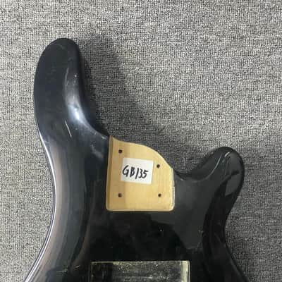 Black 6 String Electric Bass DIY Project Body image 7