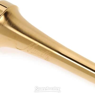 Monette Unity B1-7 Trumpet Mouthpiece - 24k Gold-plated (UB17Gd2) image 3
