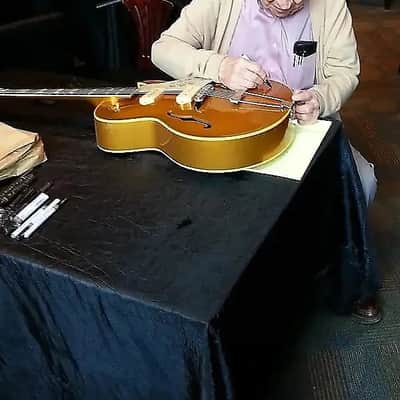 Gibson Custom Shop Memphis Scotty Moore Signature ES-295 Hand Signed, Gold Finish (25 of 81) VOS image 22