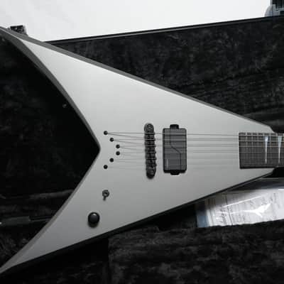 Jackson USA Custom Shop Special Edition King V 1H TOM Satin Pewter 2024 w/OHSC 2024 - Satin Pewter image 3