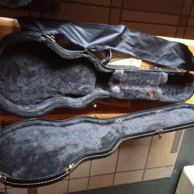 TKL Gibson USA Les Paul Case Les Paul Black Snakeskin pattern image 2