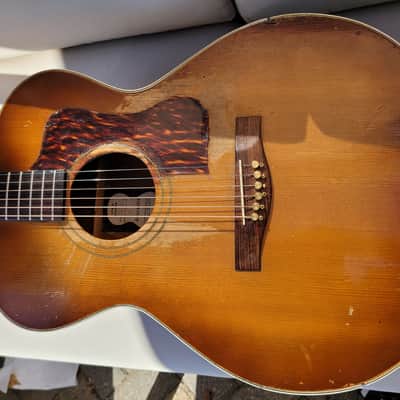 RARE 1957 Guild F-30 Sunburst - Hoboken Built New York Era Vintage Acoustic Guitar image 6