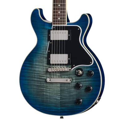 Epiphone Les Paul Special Double Cut Figured - Ocean Water image 1