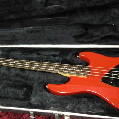 Fender JP-90 1990 Red Bass image 3