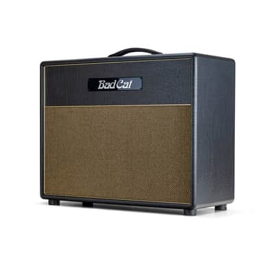 Bad Cat Black Cat 1x12" Guitar Speaker Cabinet - Black with Gold Weave Grille image 4