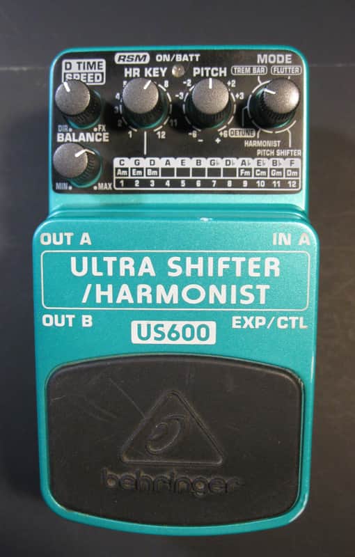 Behringer US600 Ultra Shifter/Harmonist Effects Pedal image 1