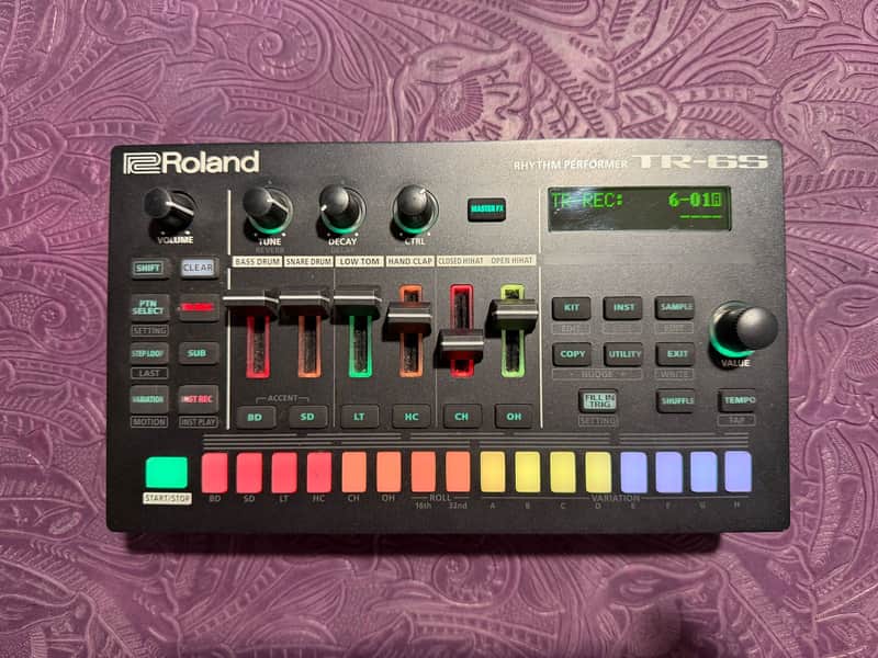 Roland TR-6S Rhythm Composer 2020 - Present - Black image 1