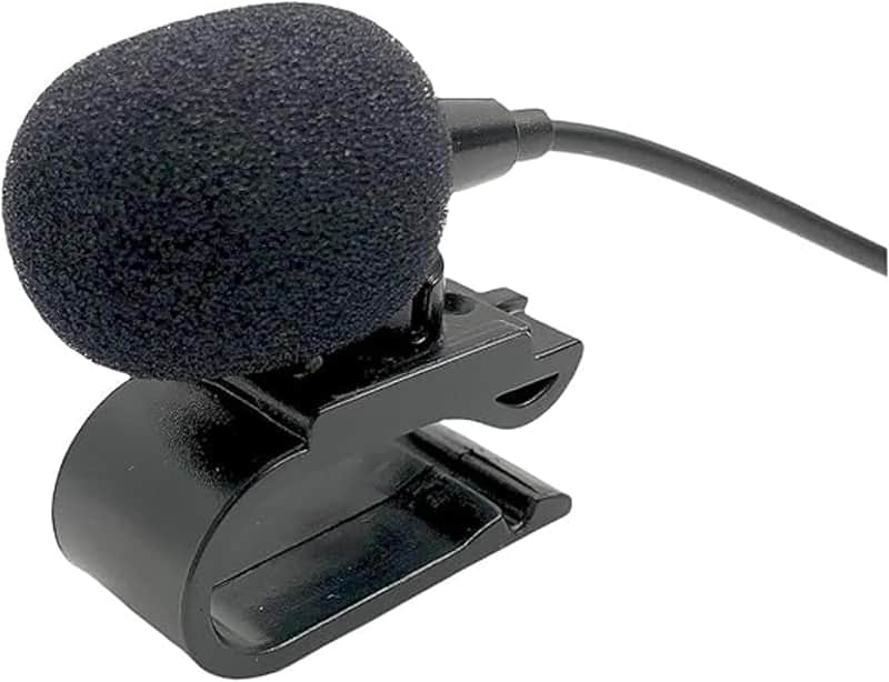 Microphone 3.5mm Mic Handsfree Dash Car Stereo Receiver Replacement for JVC KD-X270BT KW-M150BT KW-M560BT KW-M740BT KW-V200BT KW-V240BT KW-V250BT KW-V25BT KW-V30BT KW-V320BT KW-V340BT image 1