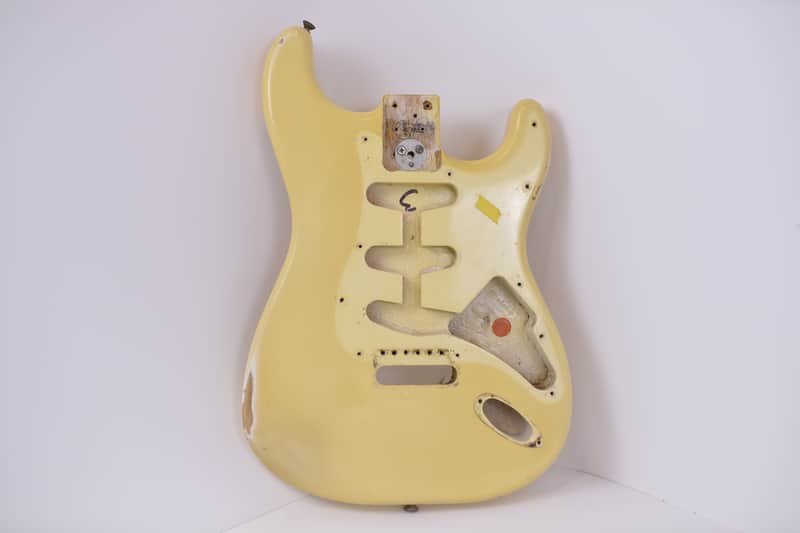 1978-1979 Fender Stratocaster BODY Olympic White 3-bolt 1970's Vintage 1975,1976,1977 image 1