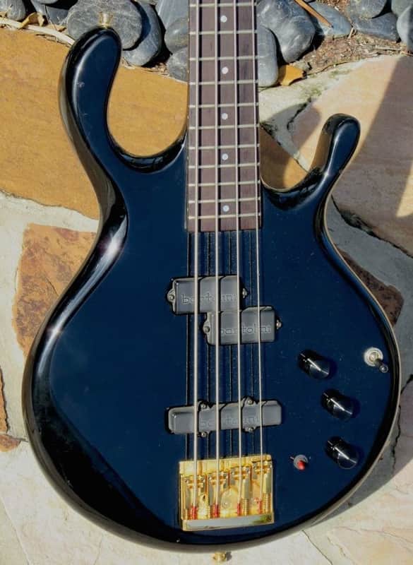1988 Pedulla MVP 4 Bass Black | Reverb
