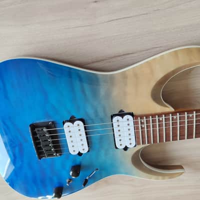 Ibanez RGA42HPQM Blue Iceberg Gradation image 14