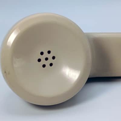 Custom Lo-Fi Telephone Microphone - Northern Telecom G1 1960's Handset - Beige/Teal image 4