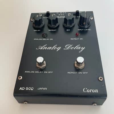 Coron AD-500 Analog Delay 1980 Japan with SAD1024 Reticon BBD 1980 - Black image 6