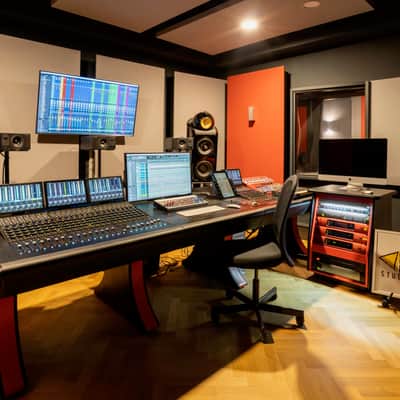 Avid S6 M40 Console 32Chnl Fader-, Knob- and Process Module incl. Zaor custom Desk image 13