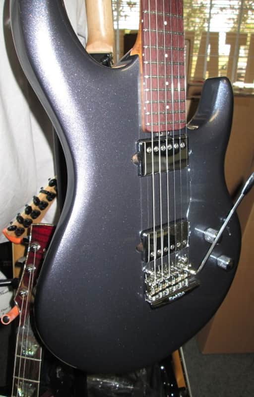 Erine Ball Music Man Luke III HH Bodhi Blue Guitar image 1